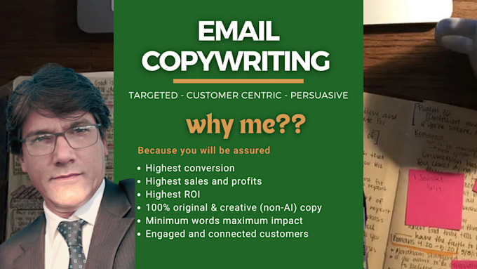 Gig Preview - Copywrite persuasive marketing and sales emails