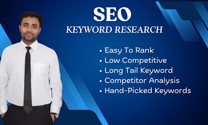 Gig Preview - Do SEO keyword research and competitor analysis