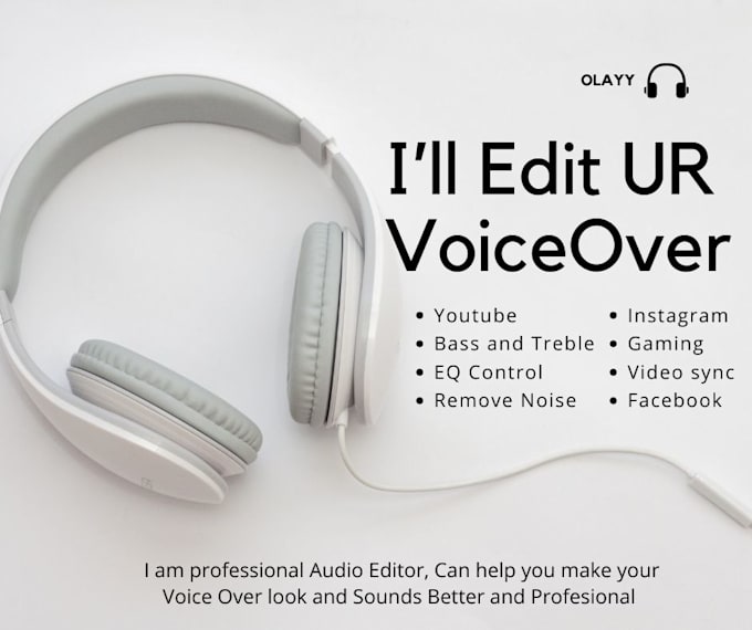 Bestseller - edit your voiceover in less than 3 hours