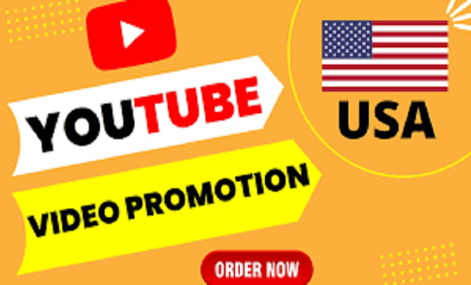 Gig Preview - Do super fast organic usa youtube video promotion yt video channel marketing ads