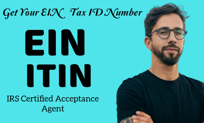 Gig Preview - Get your ein number tax id with letter from irs as irs caa