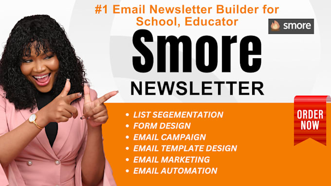 Gig Preview - Create smore newsletter email template for school email marketing