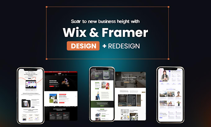 Bestseller - design and redesign wix website