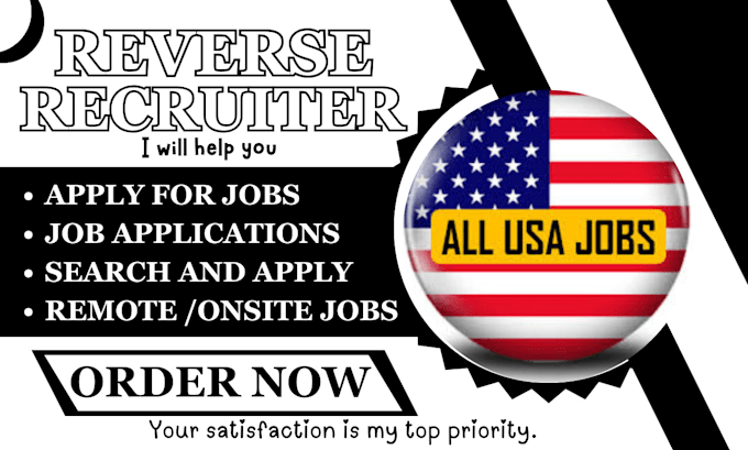 Bestseller - be your reverse recruiter for remote jobs application apply to jobs search