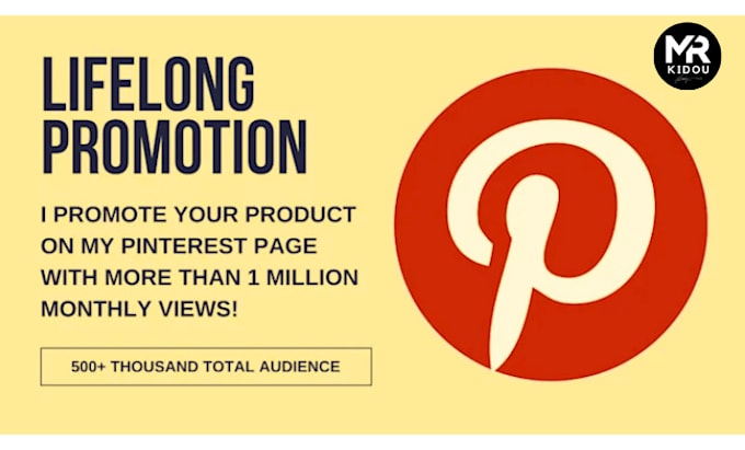 Gig Preview - Promote your products on my multimillion views pinterest page