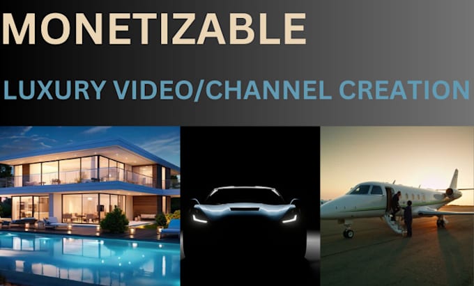 Bestseller - create monetizable luxury lifestyle videos luxury lifestyle channel