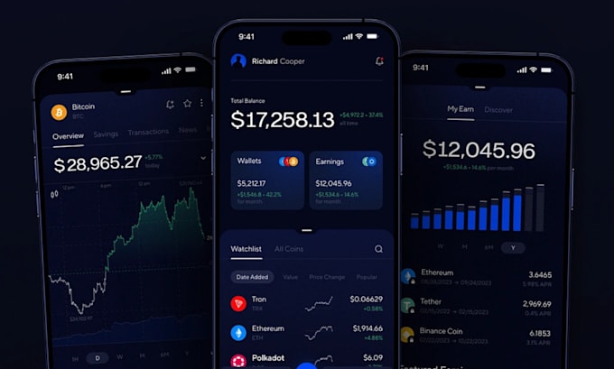 Gig Preview - Develop crypto wallet app blockchain, fintech app, defi, dex and nft integration