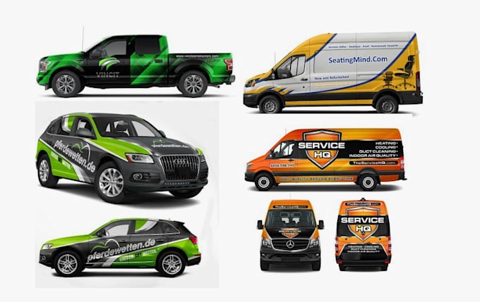 Bestseller - do vehicle wrap design, for food trucks, food trailers, car wraps, caravanvechic