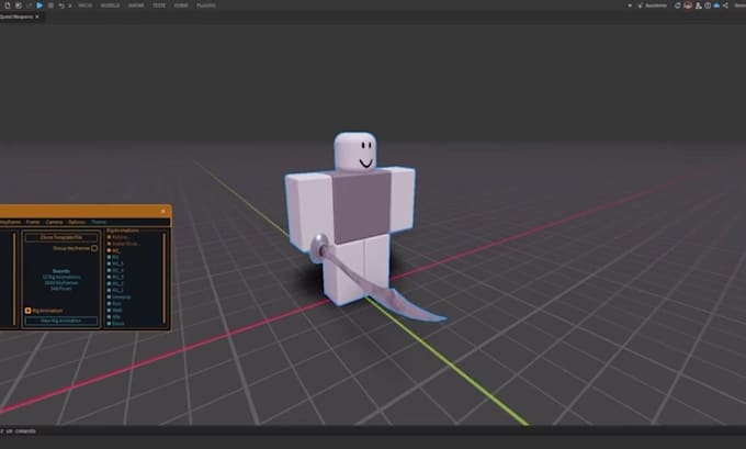 Gig Preview - Do custom roblox character and animation r15 r6 roblox studio for your games