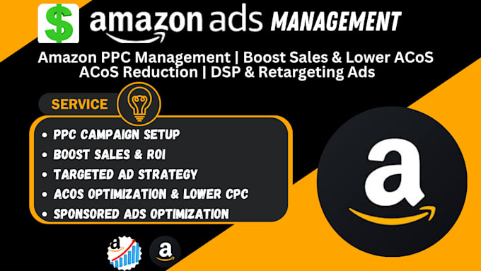 Gig Preview - Setup manage and optimize amazon fba PPC campaign amazon advertising campaigns