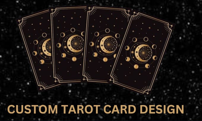 Gig Preview - Design playing card board game,  zodiac, oracle uno decks tarot card game box