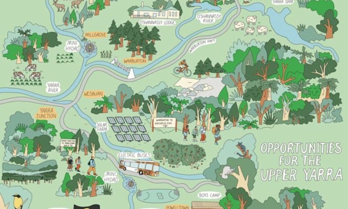 Gig Preview - Do map illustration vector map event map city map road map travel and venue map