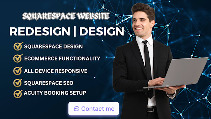 Gig Preview - Squarespace website redesign squarespace website design squarespace website SEO