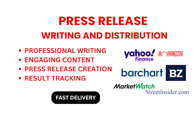 Gig Preview - Write a professional press release and distribution