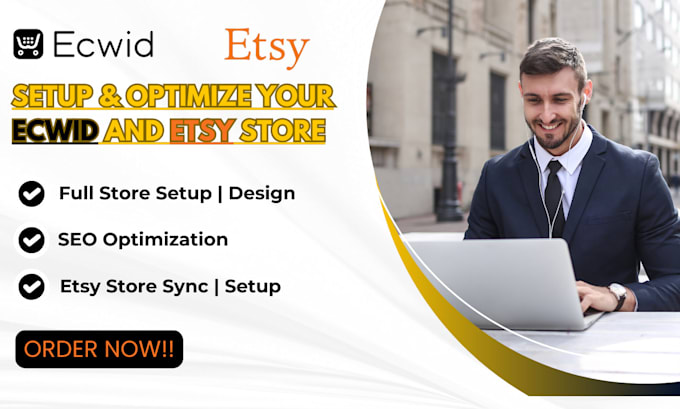 Gig Preview - Do ecwid optimization, add products to ecwid store, etsy printable templates