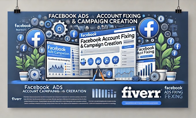 Gig Preview - Fix your facebook instagram marketing ad account business solutions