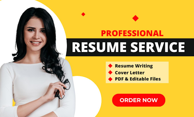 Gig Preview - Provide professional resume CV and cover letter writing services