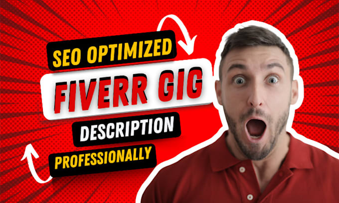 Gig Preview - Write SEO optimization high performing fiverr gig description