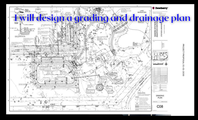 Gig Preview - Design grading and drainage plan