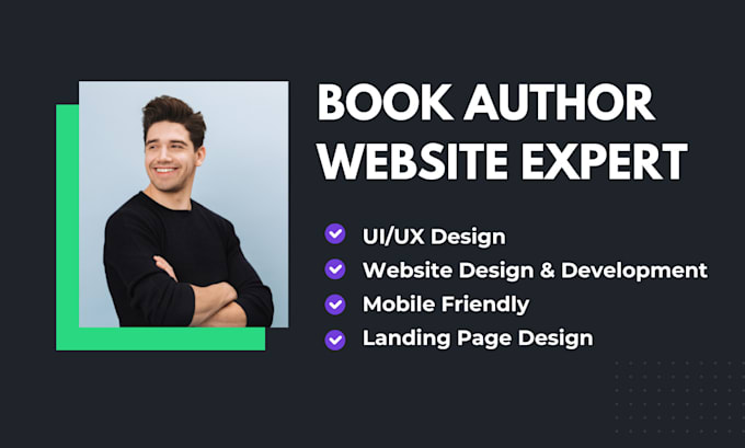 Gig Preview - Create a responsive author website in wordpress