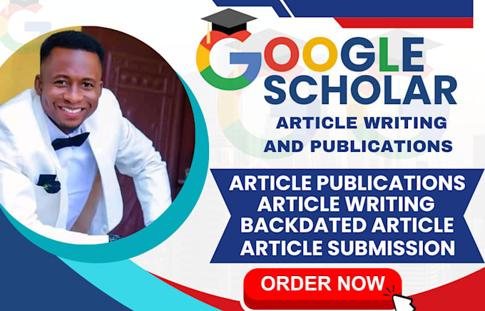 Gig Preview - Write and publish articles in peerreviewed, high indexed google scholar journals