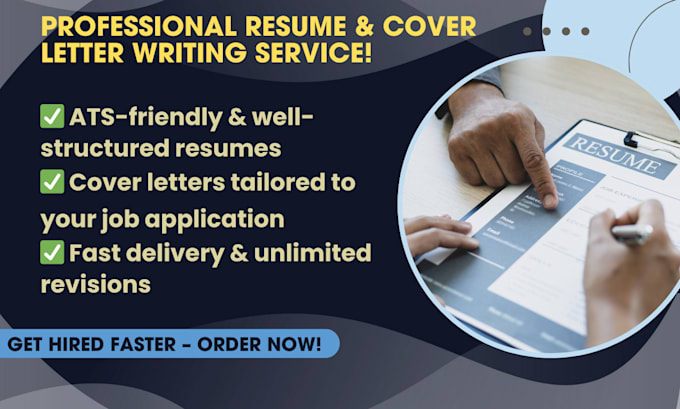 Bestseller - write a job winning ats resume and cover letter