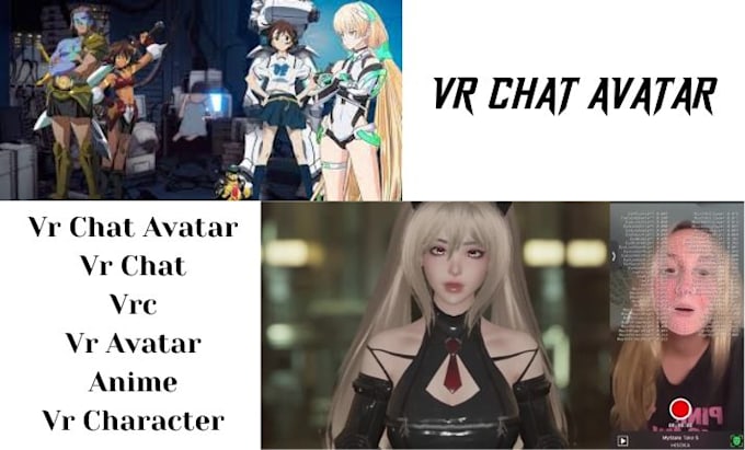 Gig Preview - Do vrchat avatar vrchat vrc vr avatar anime vr character furry avatar vrc avatar