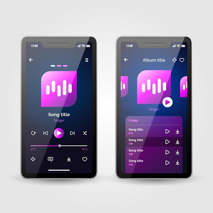 Bestseller - make custom music streaming app, android and ios development