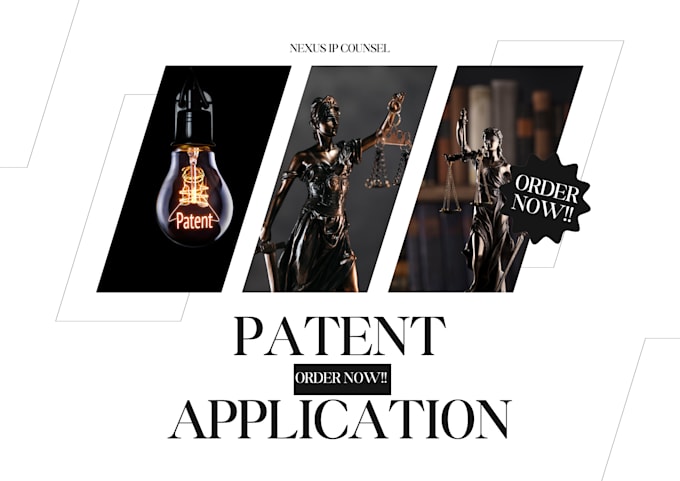 Gig Preview - Draft and file your patent application as your licensed attorney