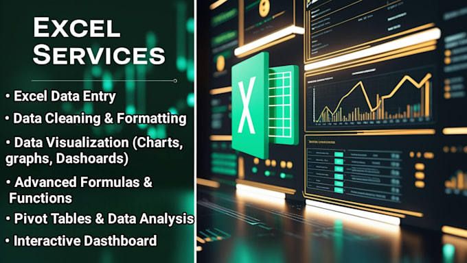 Bestseller - be your expert excel data analyst for data cleaning and visualization