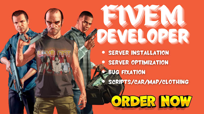 Gig Preview - Be your fivem developer