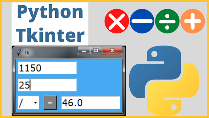 Gig Preview - Develop custom python gui applications with tkinter or pyqt