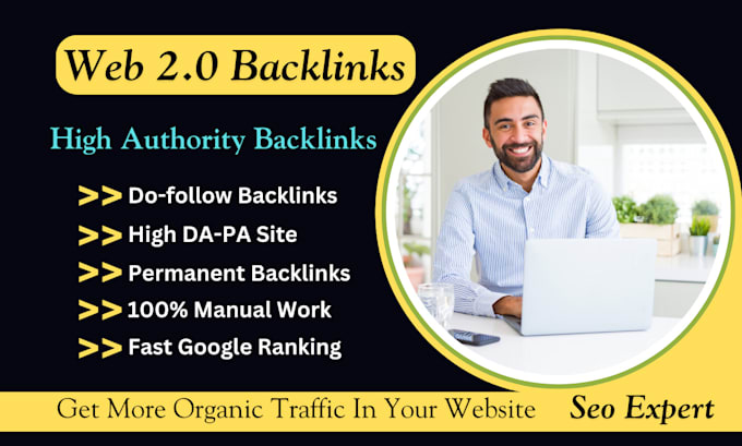 Gig Preview - Create high authority web 2 0 backlinks