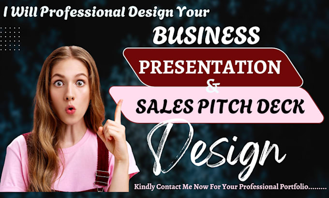 Gig Preview - Design business sales pitch, powerpoint presentation, and investor pitch deck