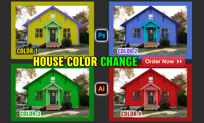 Gig Preview - Provide house color change and paint design ideas