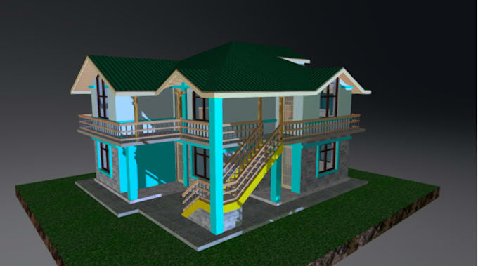 Gig Preview - Site layout, 3d floor plan, 2d and 3d floor plan in autocad and revit