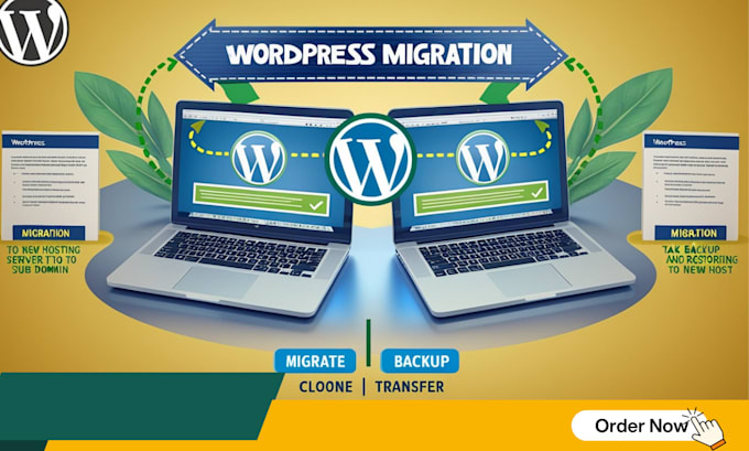 Gig Preview - Securely migrate, transfer, or backup your wordpress website with zero downtime