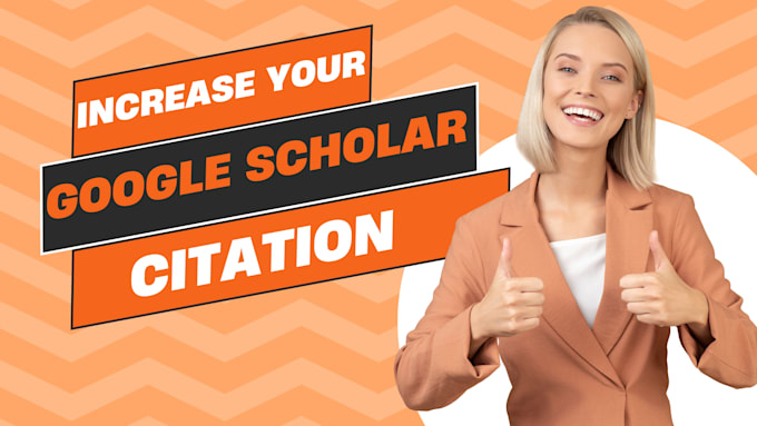 Gig Preview - Publish a research article on google scholar writing and publishing