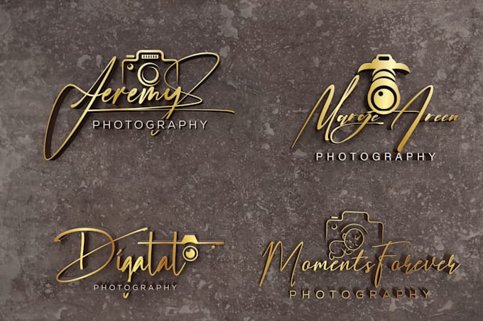 Gig Preview - Design luxury photography signature  or watermark logo