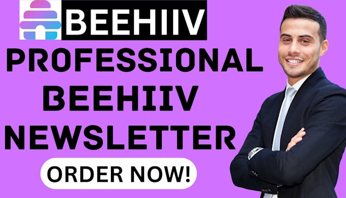 Gig Preview - Set up your beehiiv account, design your newsletter and landing page