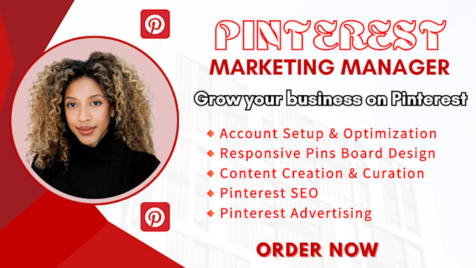 Bestseller - do pinterest ads marketing social media manager promote optimize pins boards seo