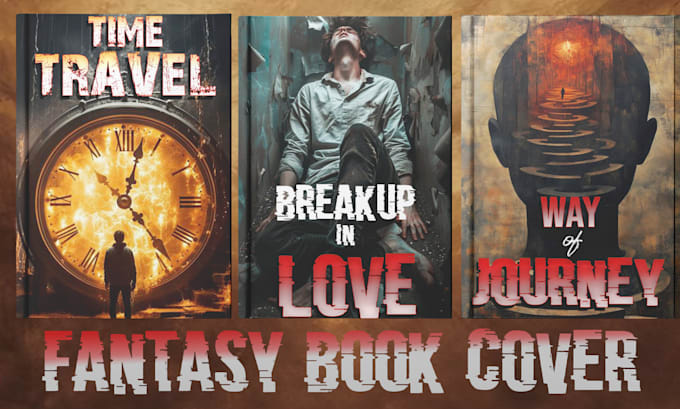 Gig Preview - Do horror, fantasy, christian book cover design ,ebook cover