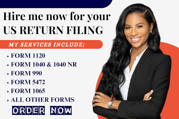 Bestseller - do US tax filling, form 1120990, 1040, us tax return, business tax, US CPA