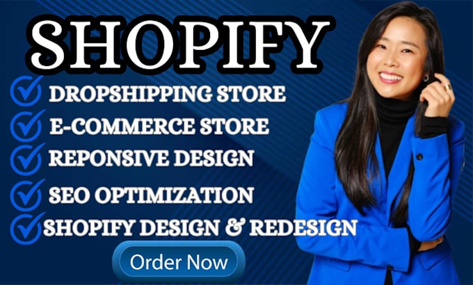 Gig Preview - Be your shopify expert for store design, speed optimization and SEO