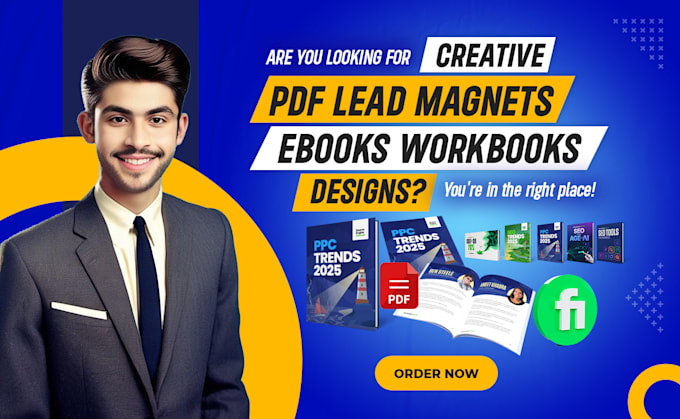 Gig Preview - Design professional pdf lead magnet ebook, workbook and brochures