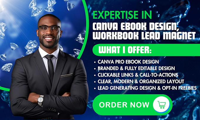 Bestseller - canva ebook design, canva workbook pdf lead magnet, ebook layout with canva pro