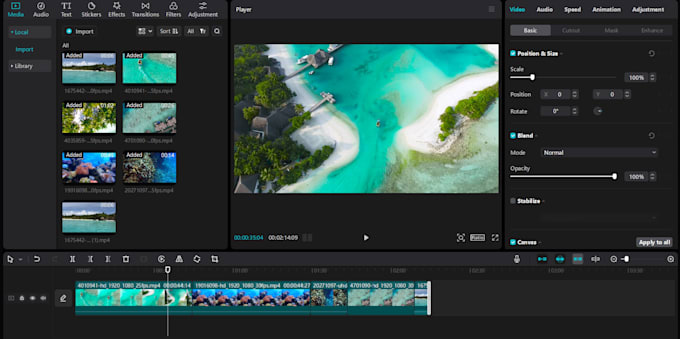 Bestseller - edit your videos with cinematic effects and transitions