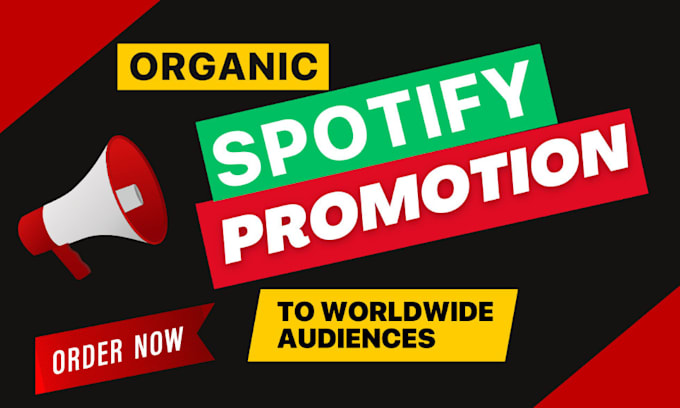 Gig Preview - Do spotify album promotion, spotify music track promotion