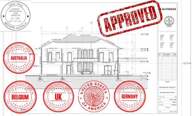 Gig Preview - Draw your property site plan, layout plan, plot plan for city permit very fast