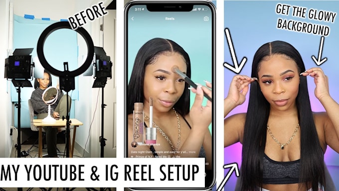 Gig Preview - Edit makeup and beauty instagram reels